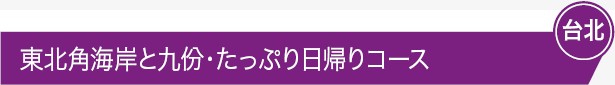 東北角海岸と九份・たっぷり日帰りコース